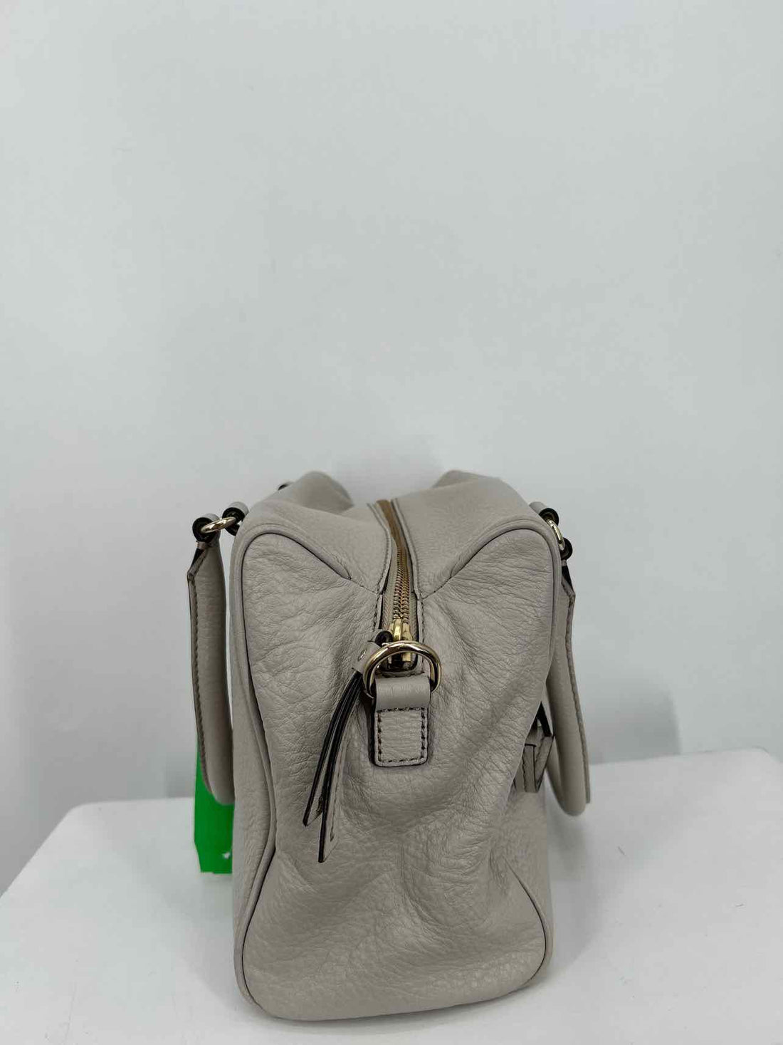 Kate Spade Gray Pebbled Leather Crossbody