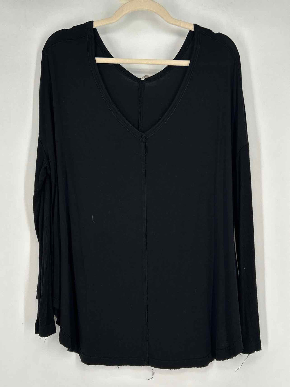 Free People Size S Black Long Sleeve