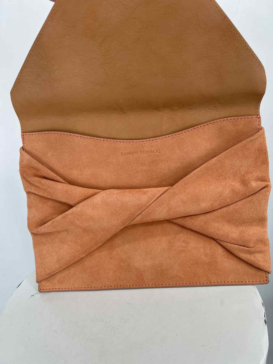 Banana Republic Orange Clutch