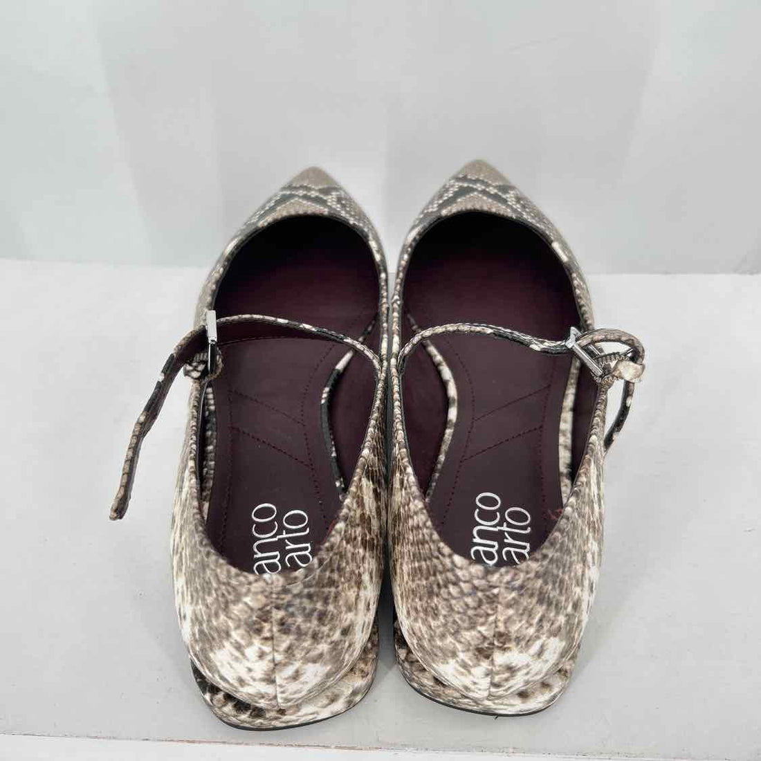 Franco Sarto Women Size 9 Reptile Flats