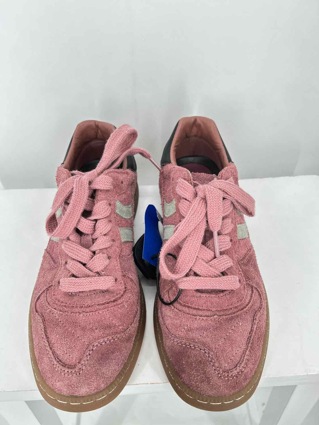 Coolway Women Size 8 Rose Suede Sneakers