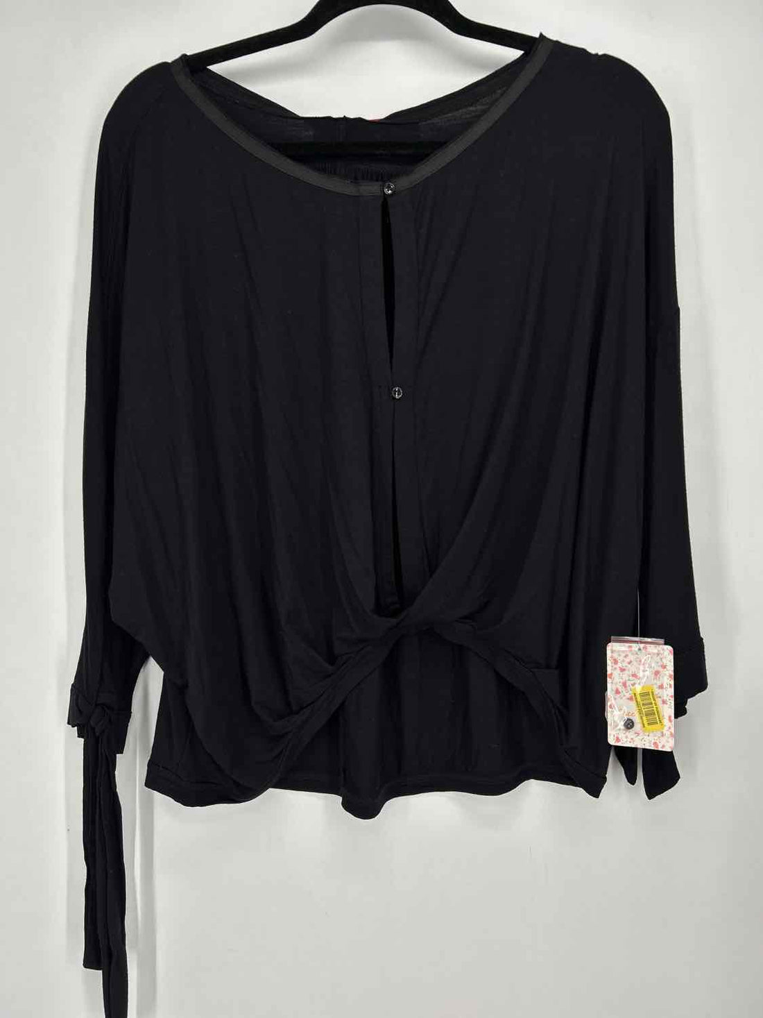 Free People Size S Black Long Sleeve