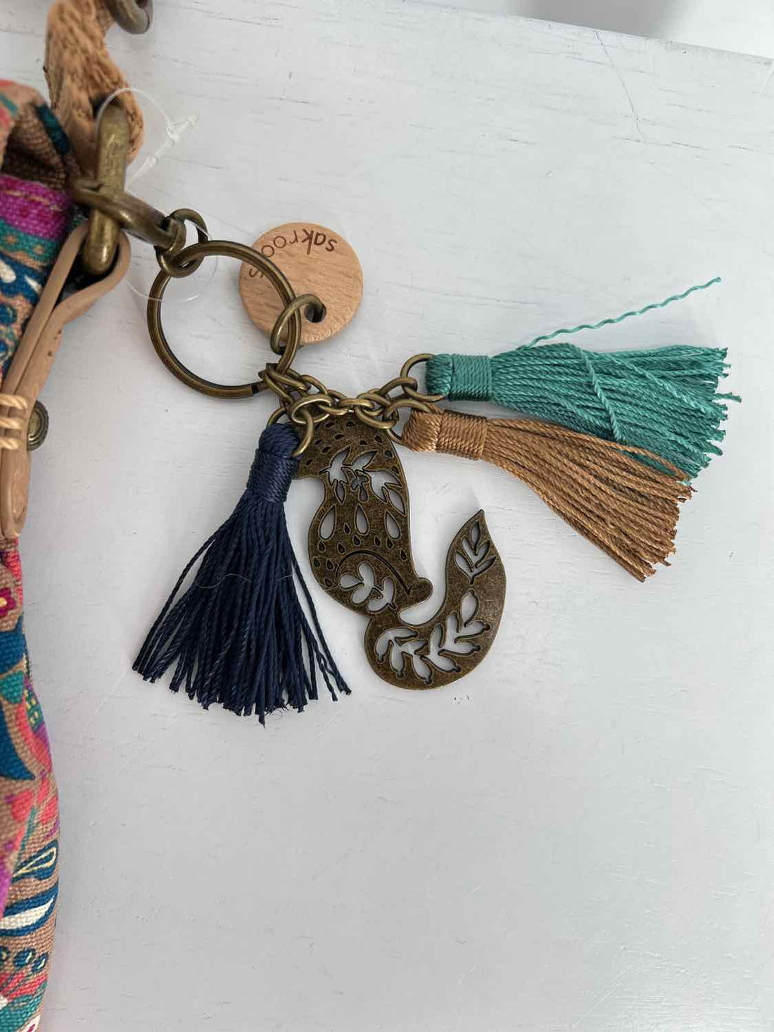 Sakroots Tan Paisley Purse