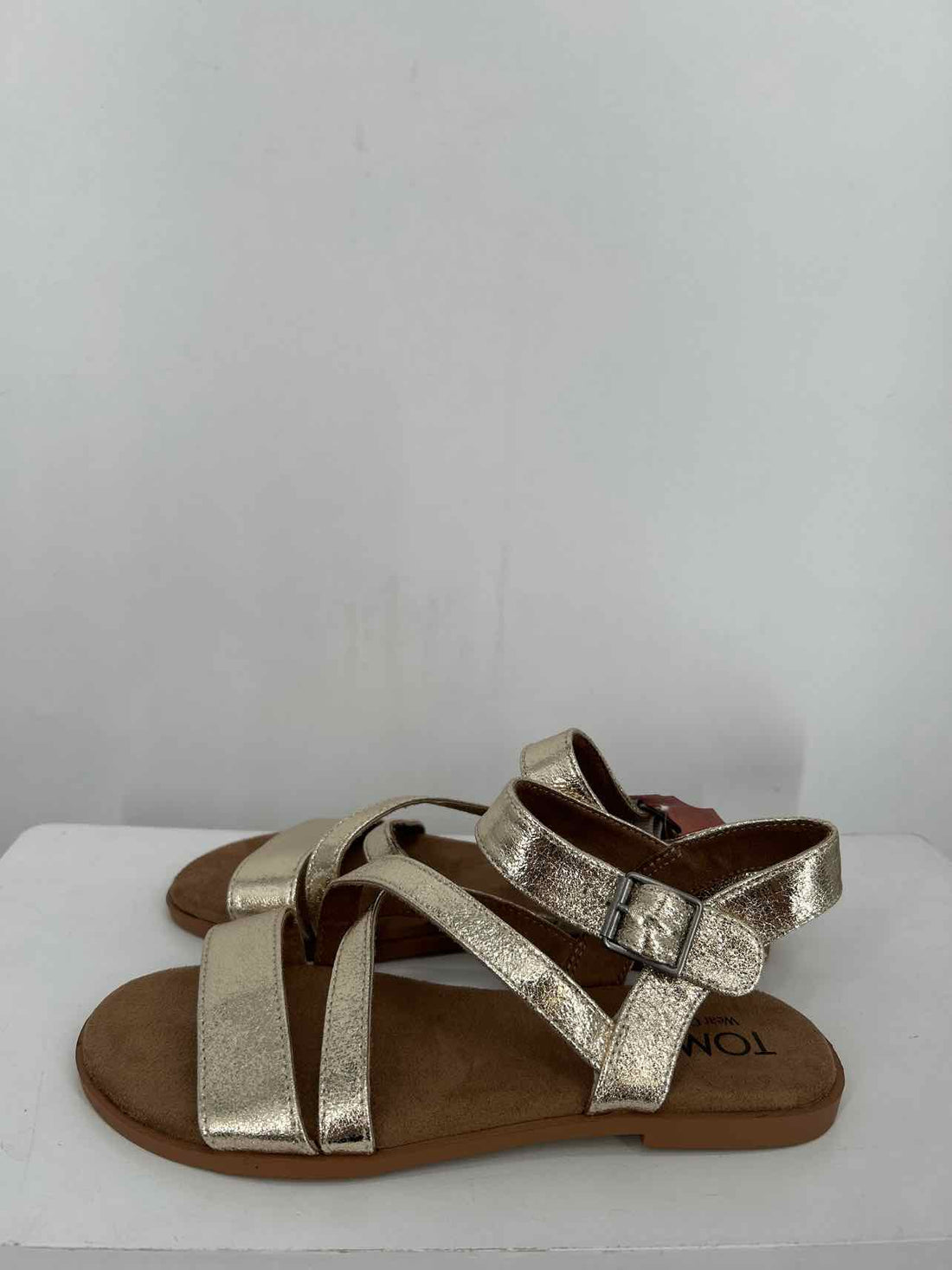 Toms Women Size 6 Gold Sandals