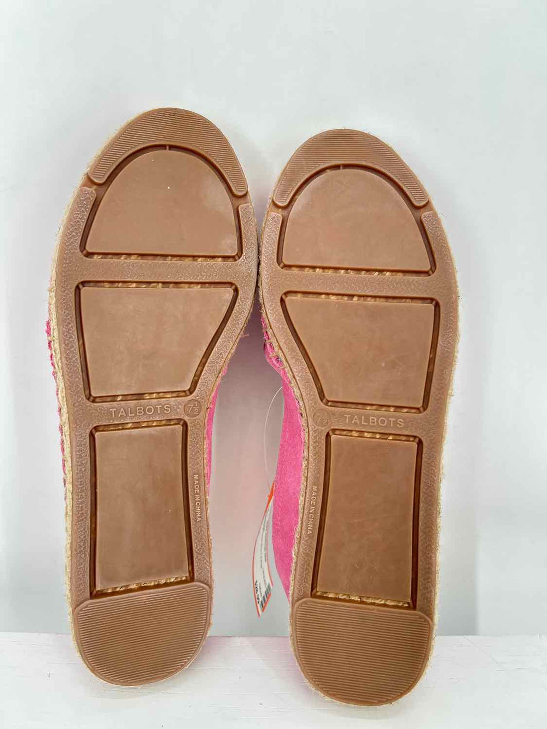 Talbots Women Size 7.5 Pink Espadrilles