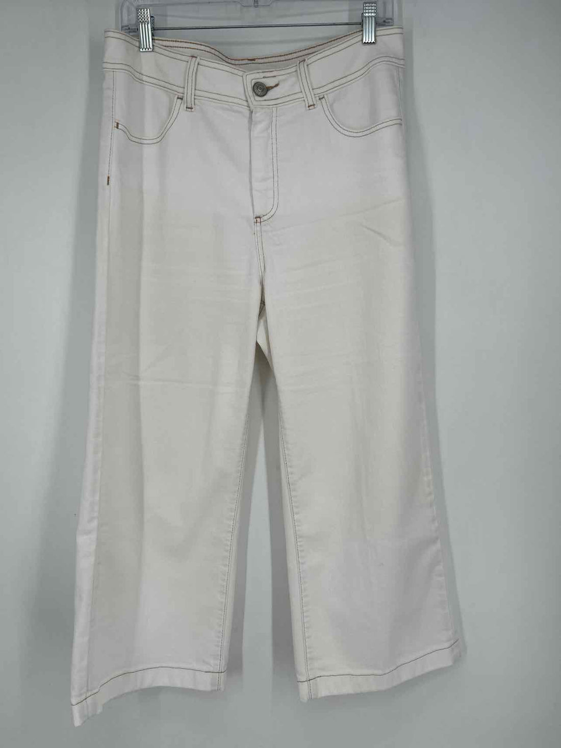 Chicos Size 1.5 (10) White Jeans