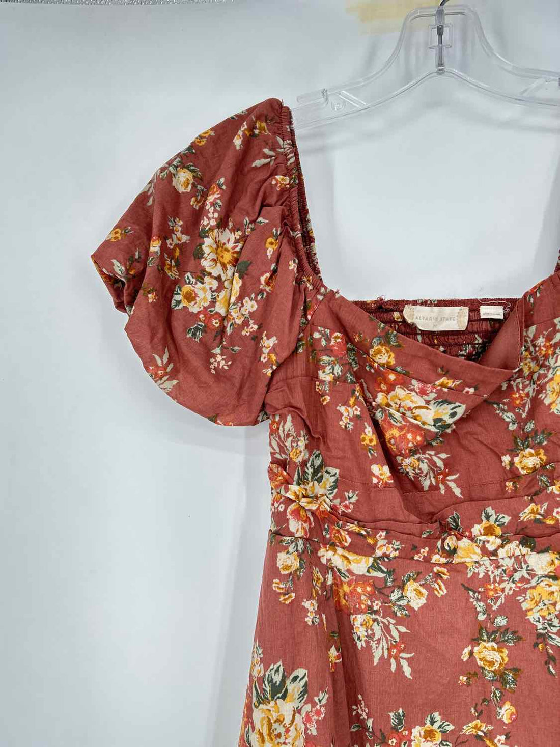 Altard State Size M Brown Floral Dress