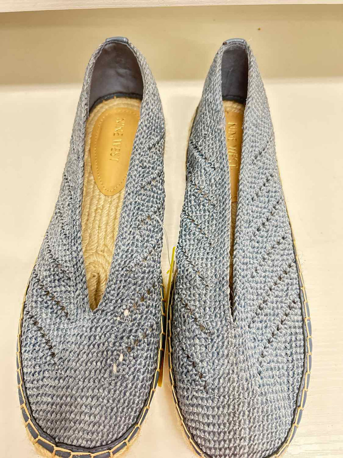 Nine West Women Size 9 Blue Espadrilles