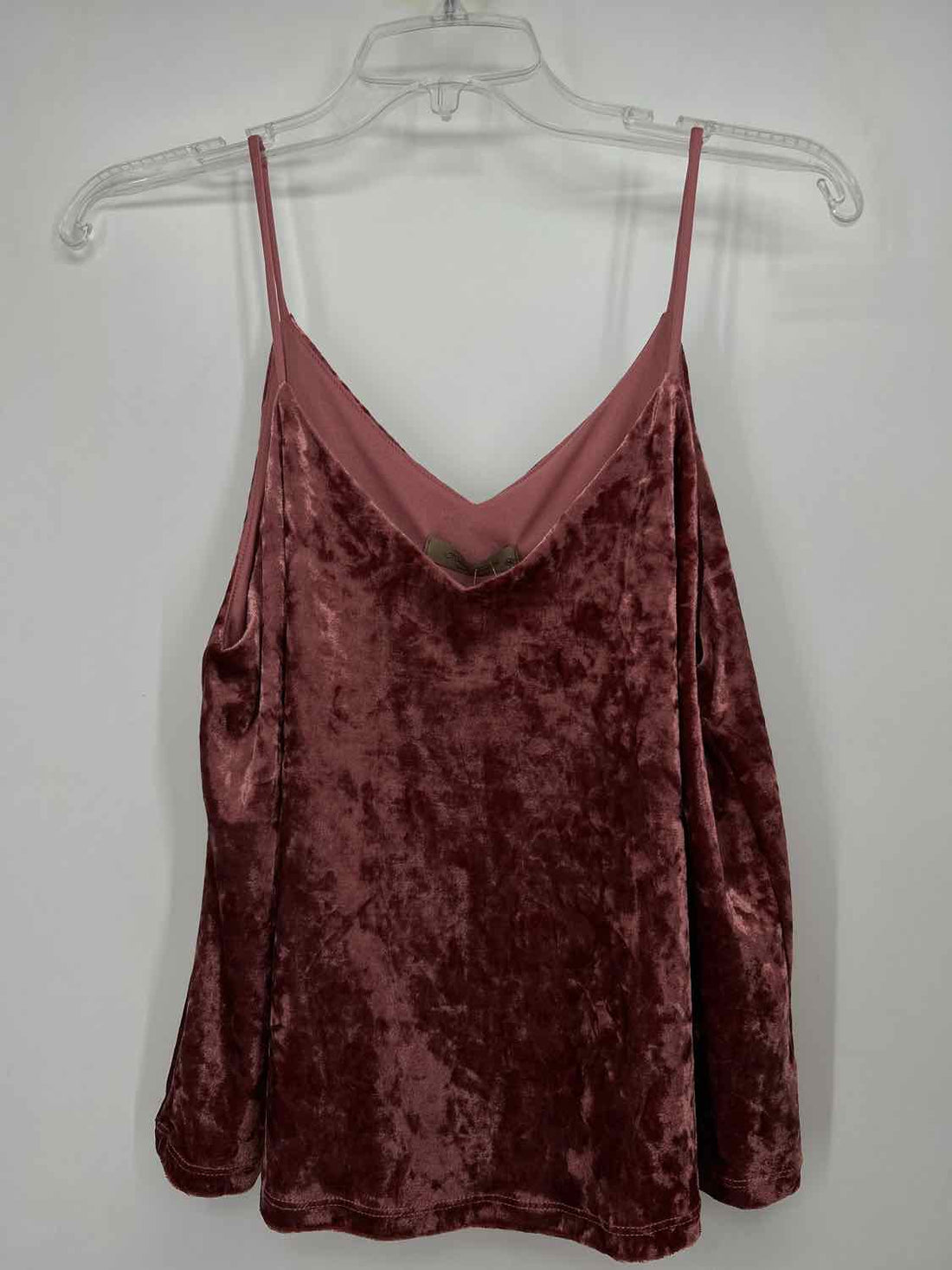 Final Touch Size M Rose Velvet NWT Sleeveless