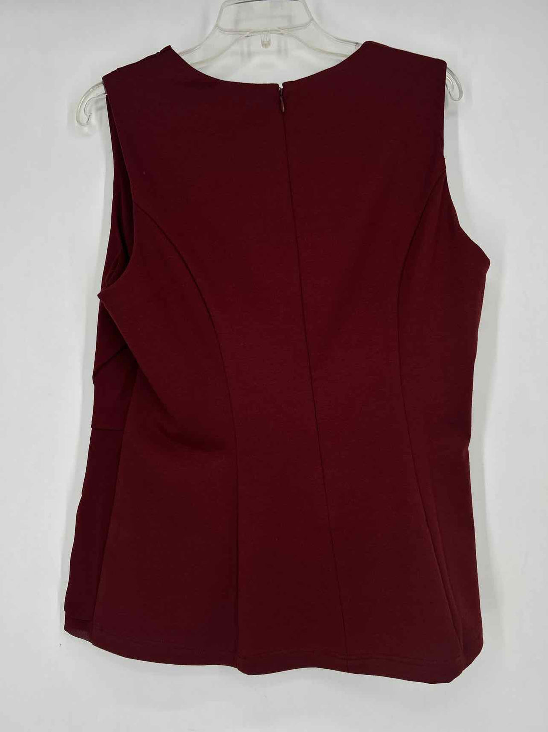 Brooke Shields Size 16 Maroon Sleeveless
