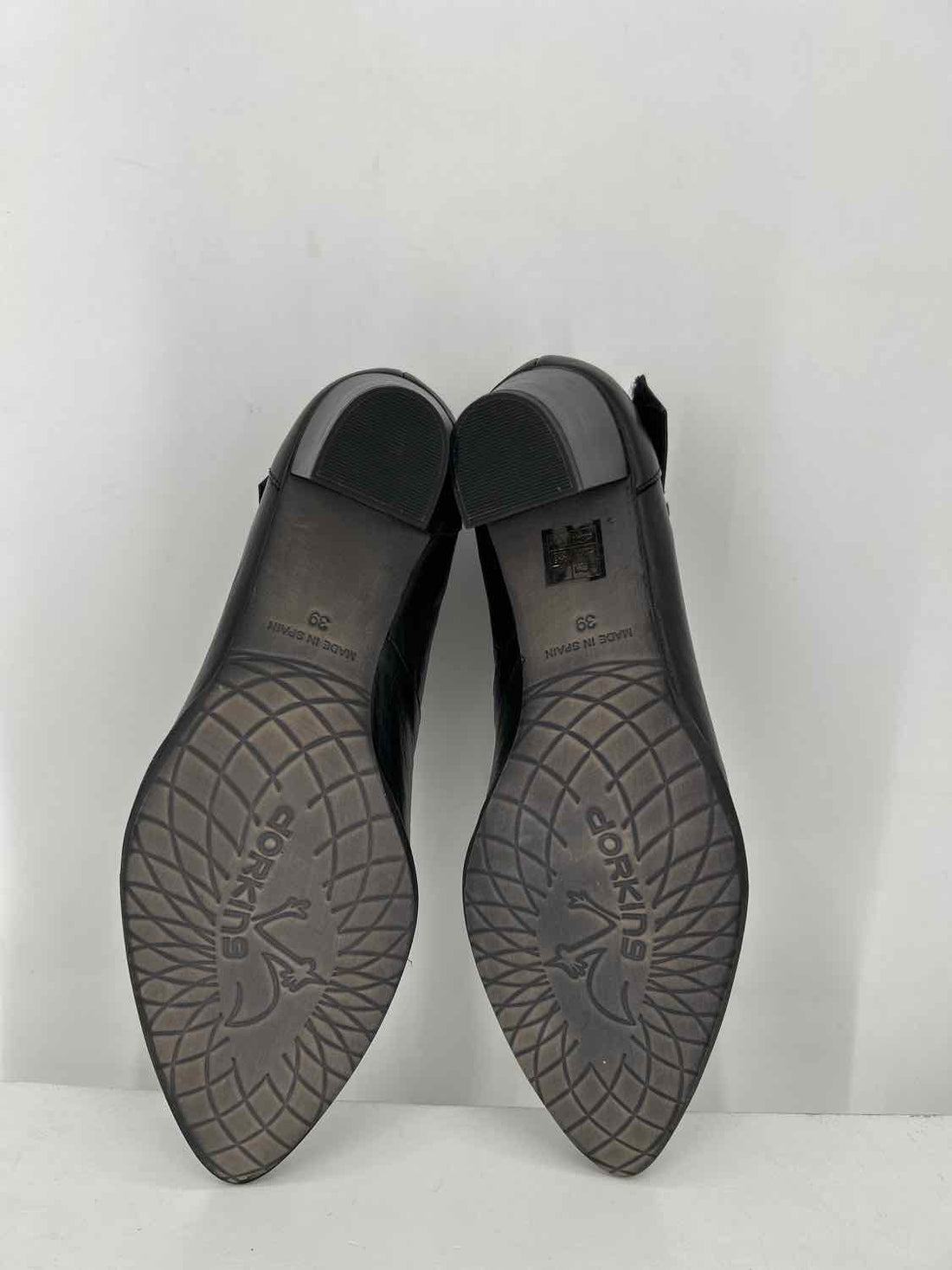 Dorking by Fluchos Women Size 39 (8.5-9) Black Heels
