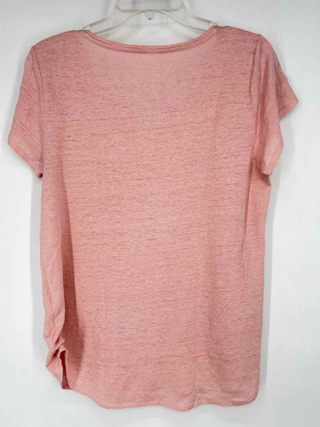 Eileen Fisher Size S Light Pink Organic Linen Short Sleeve