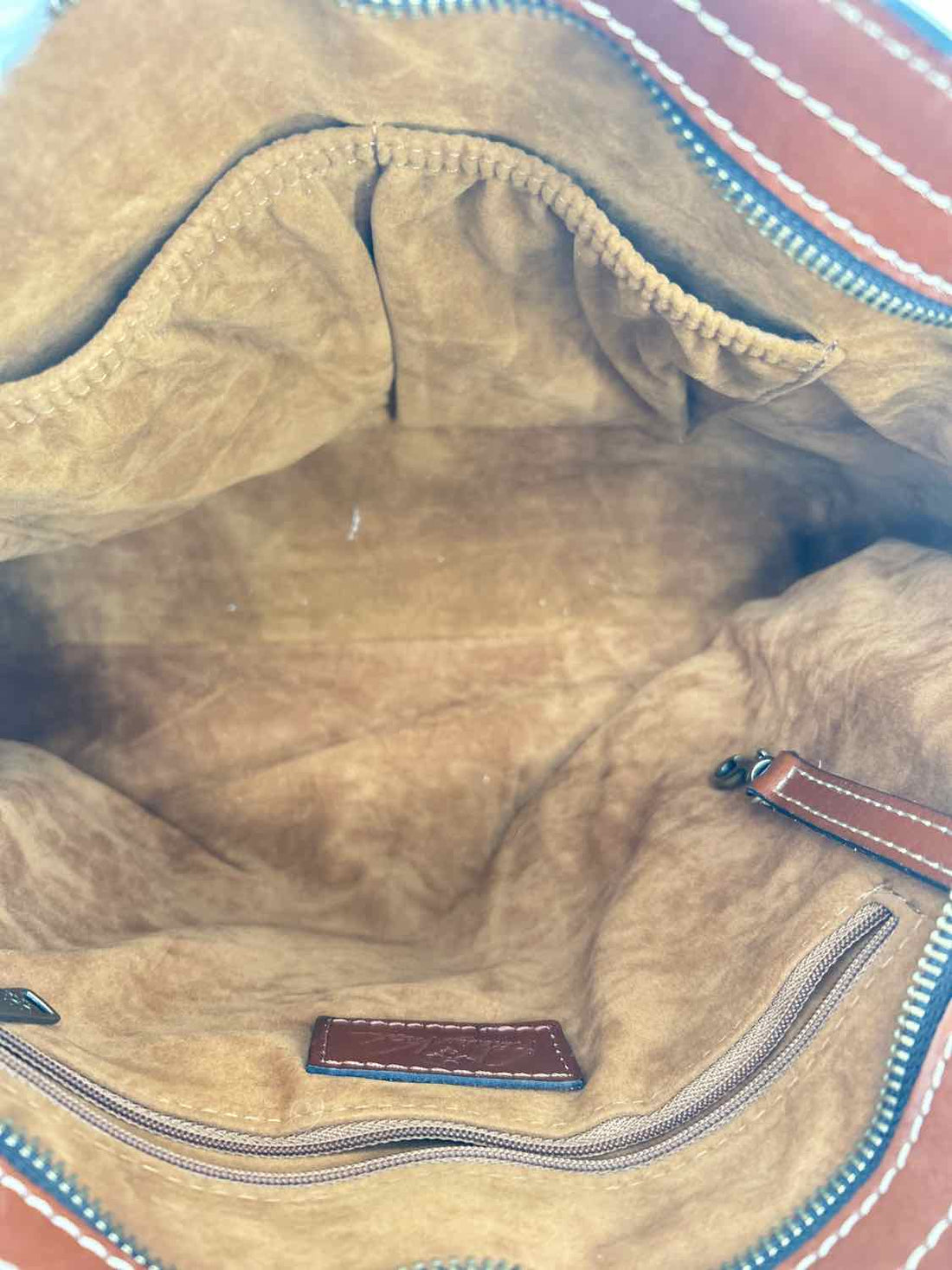 Patricia Nash Large White Leather Tote Purse