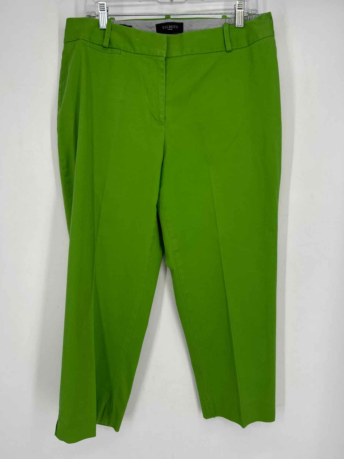 Talbots Size 14W Lime Green Pants