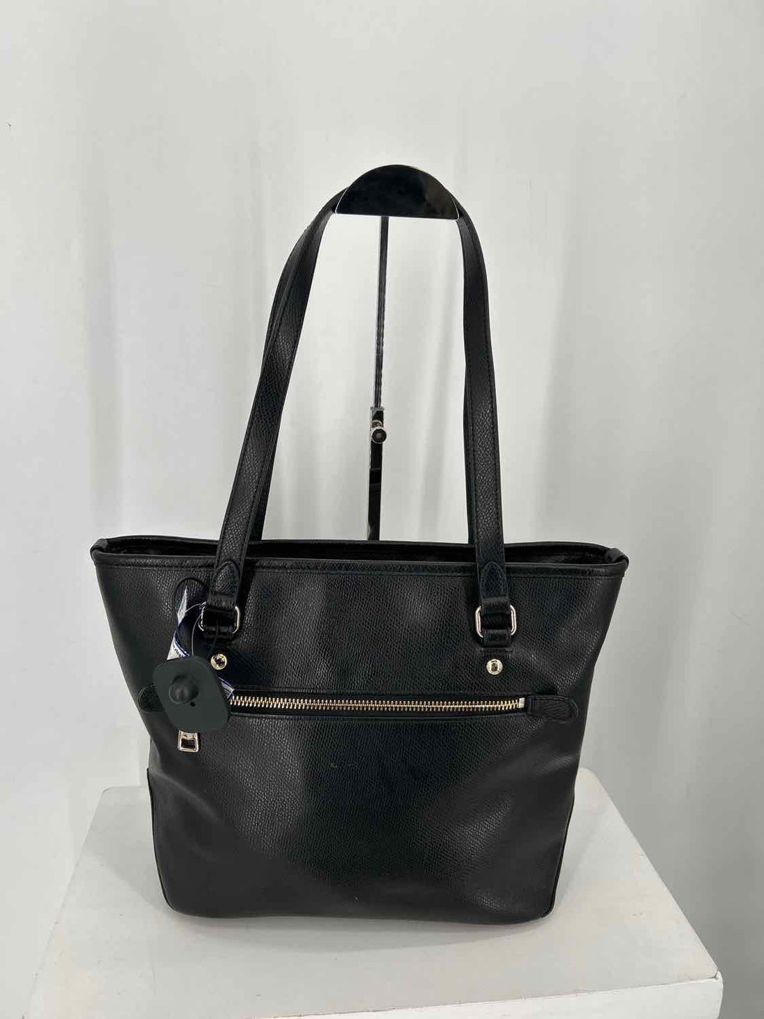 Coach Black Leather Tote