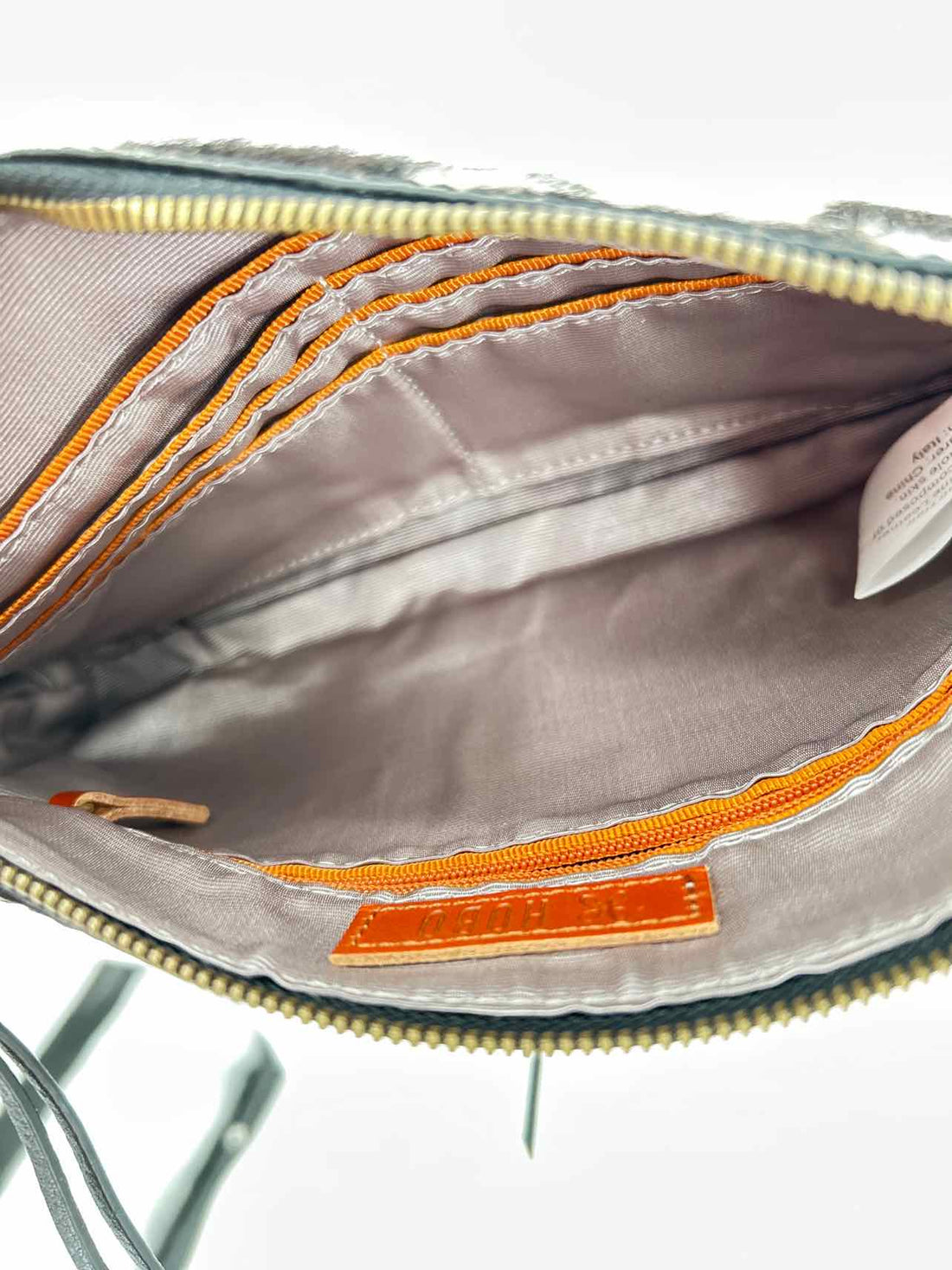 Hobo Cow Print Leather Pre Owned Crossbody