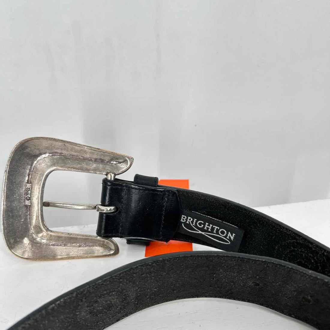 Brighton Size S Leather Black Vintage Belts