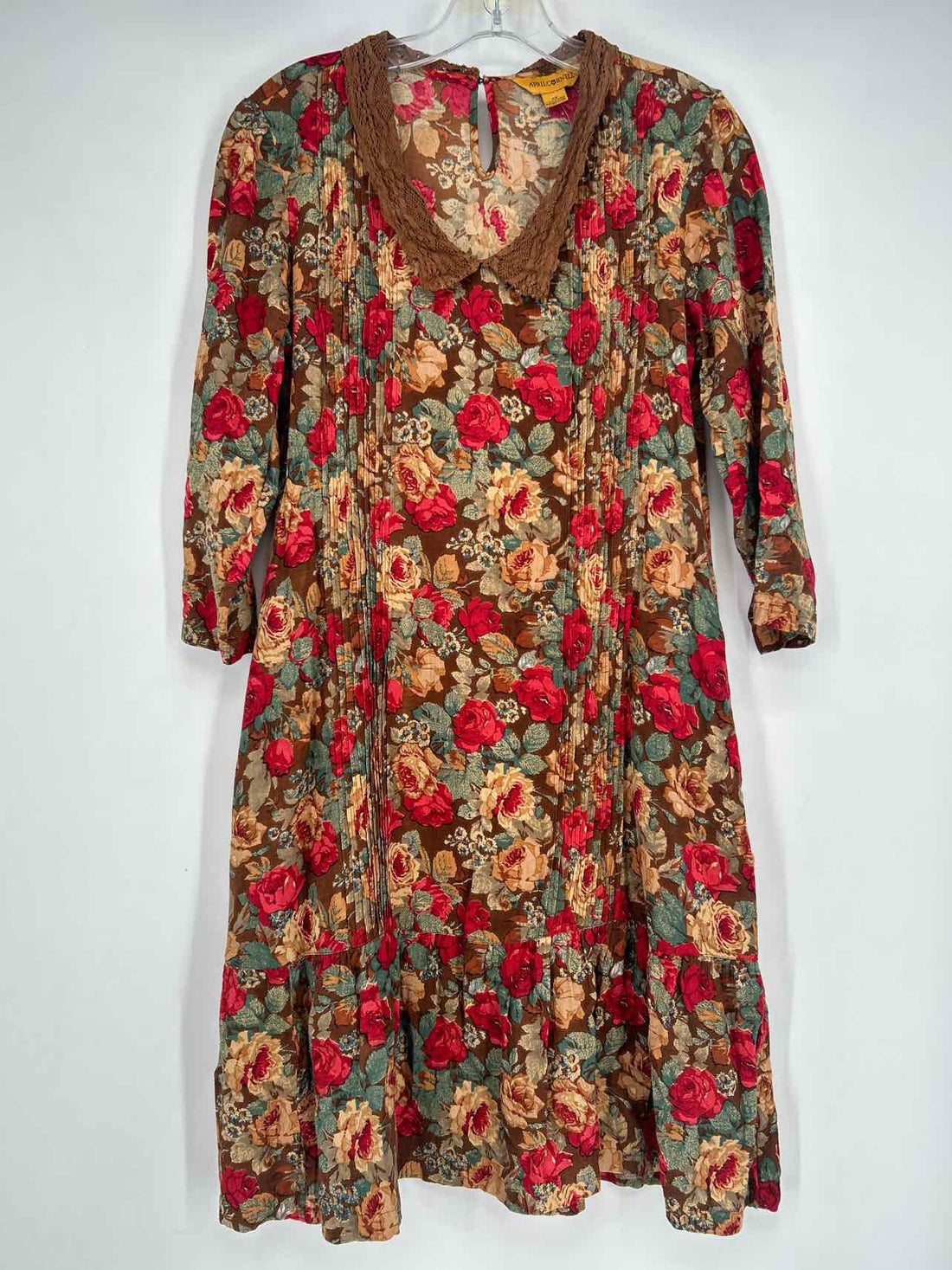 April Cornell Size XS Brown Floral Dress