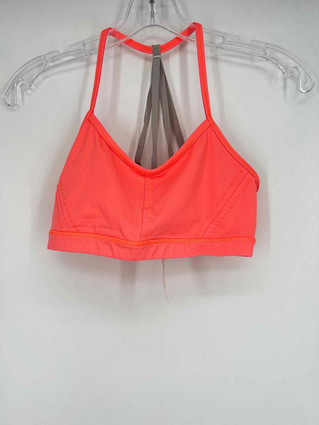 Lululemon Size 6 Black & Red Active Sports Bras