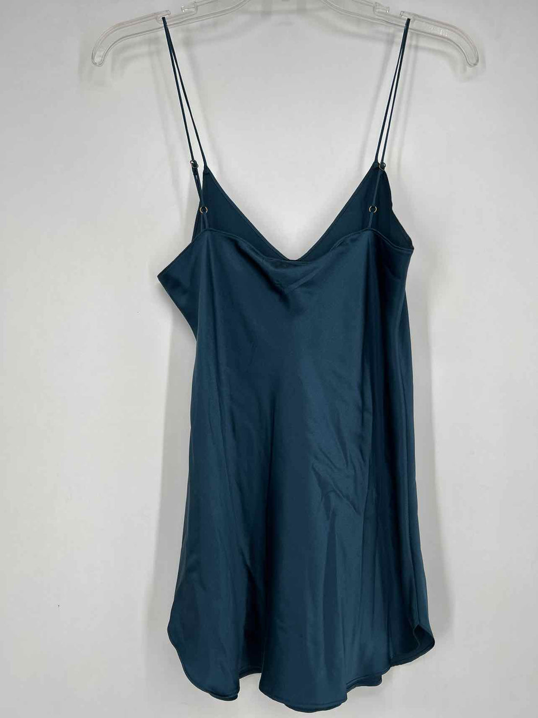 Nili Lotan Size S Dark Teal Silk Tank Top
