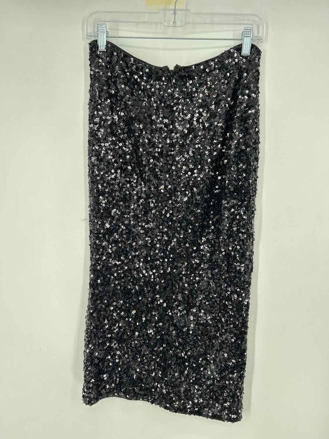 Aqua L Black Sequined Holiday
