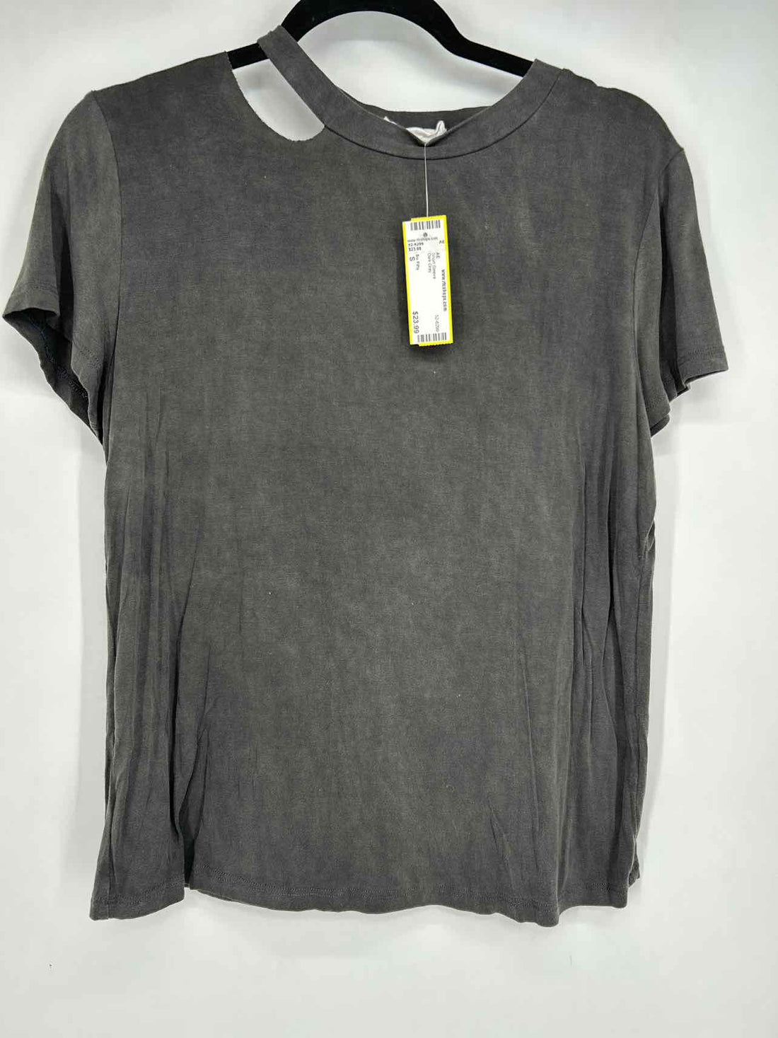 Six Fifty Size S Dark Gray Short Sleeve