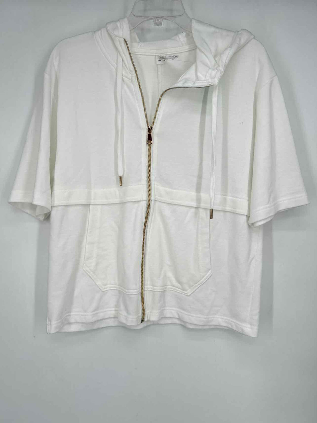 Nanette Lepore Size M White Short Sleeve Jacket
