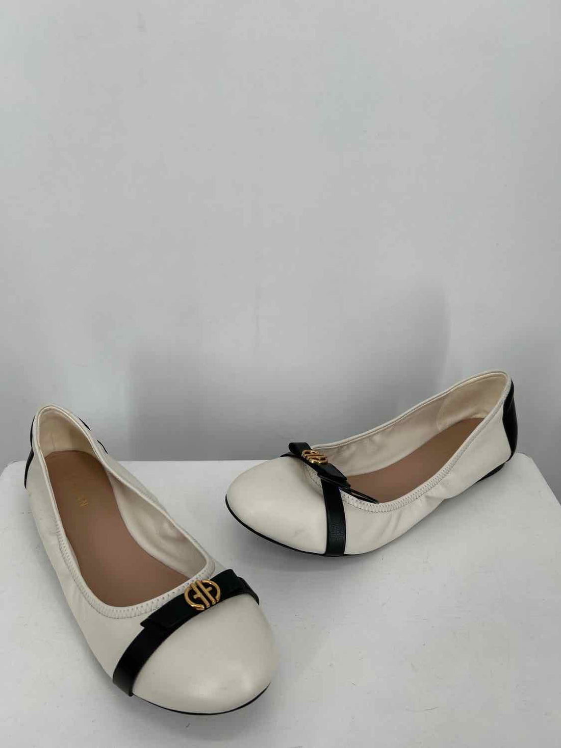 Cole Haan Women Size 8 White Genuine Leather Flats