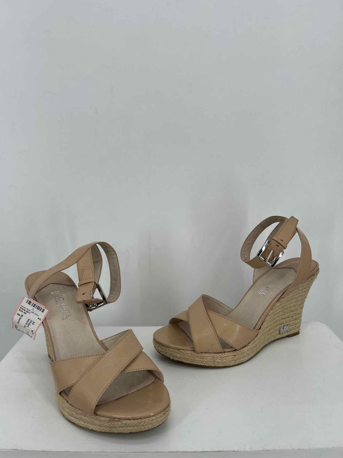 Michael Kors Women Size 8 Natural Espadrilles Wedges