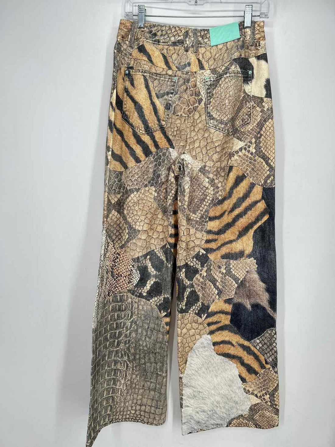 K/ZN Size S Multi Animal Print Pants