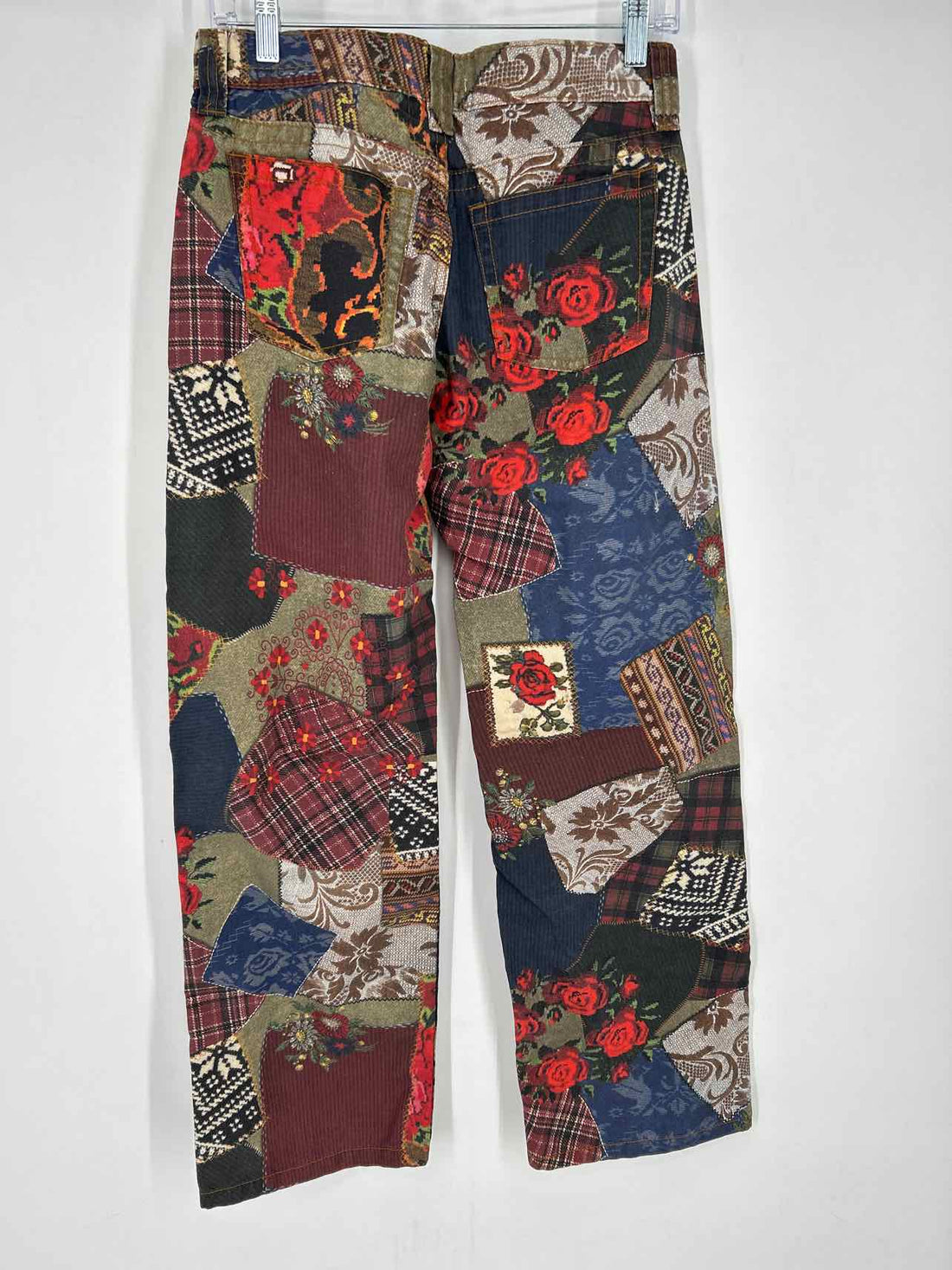 BDG Size 25 Multi Color Patchwork Jeans