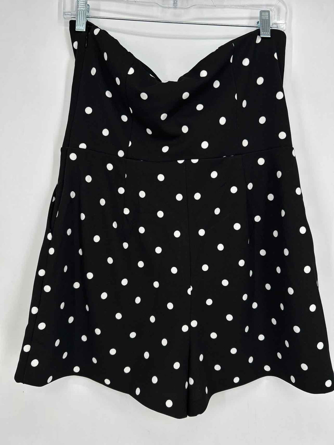 Express Size M Black & White Polkadot Rompers