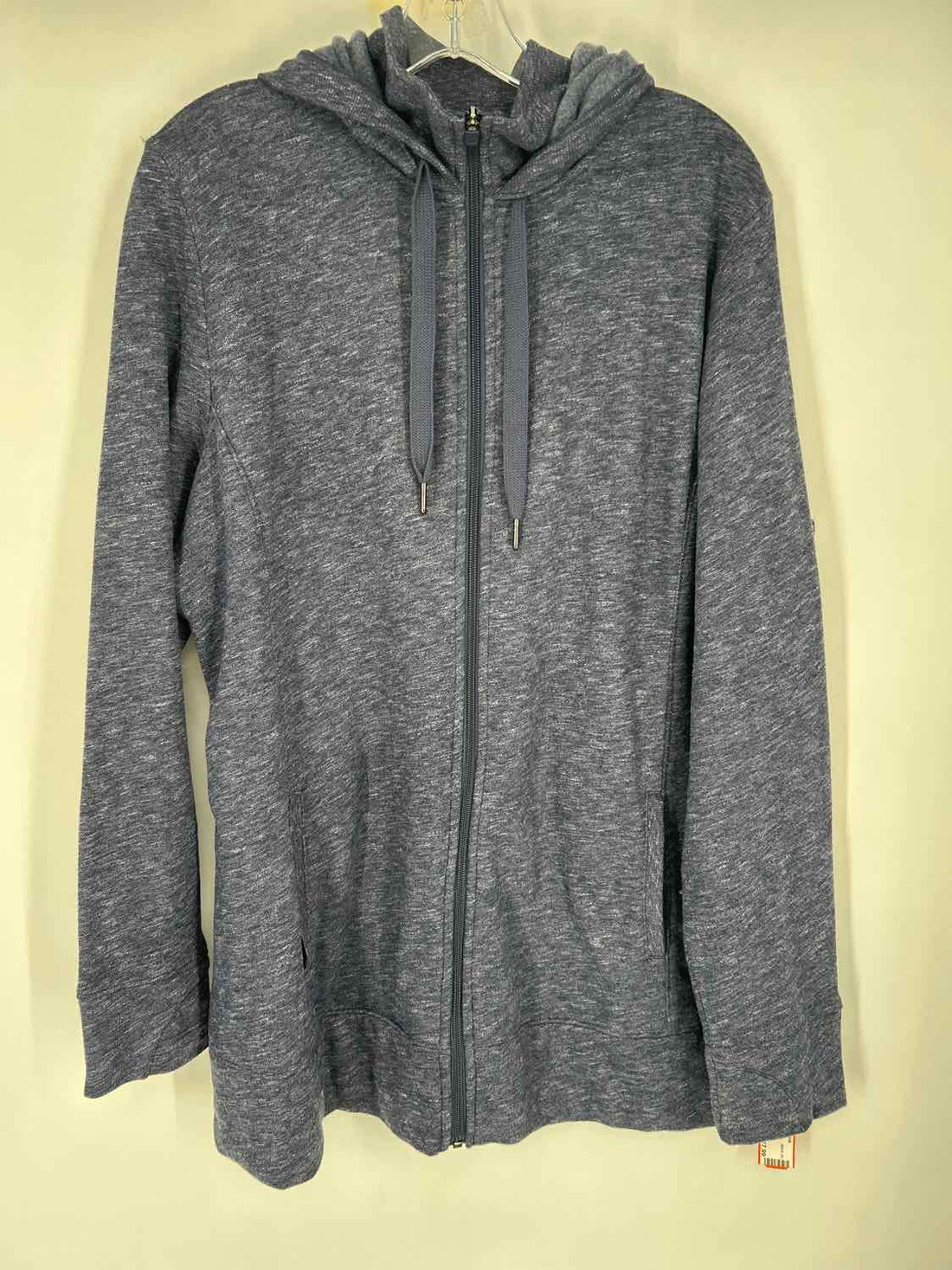Tek Gear Size XXL Heathered Navy Hoodie