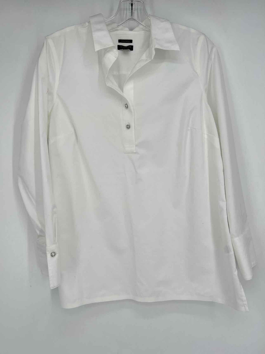 Talbots Size 10P White Long Sleeve