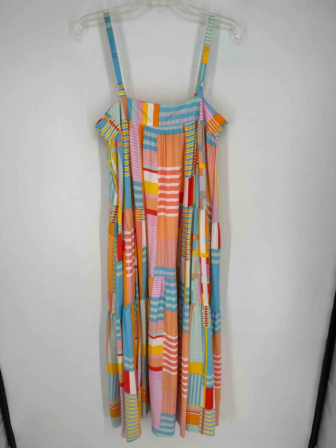Abel The Label Size M Multi Color Stripe Sleeveless Dress