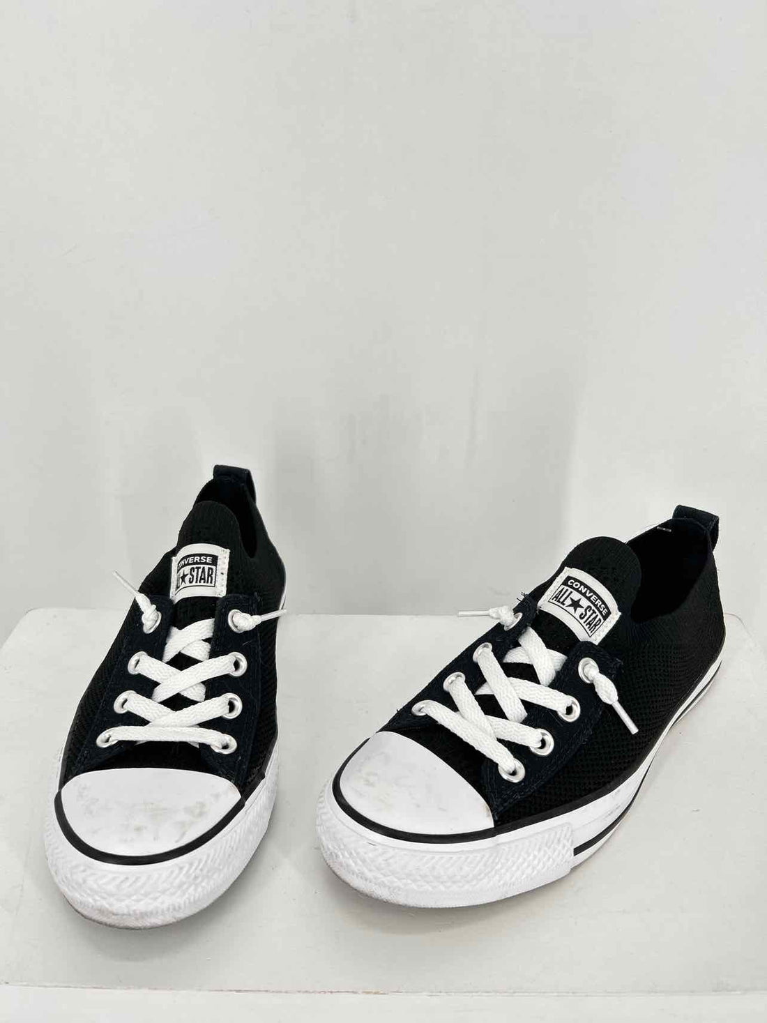 Converse Women Size 7 Black & White Sneakers
