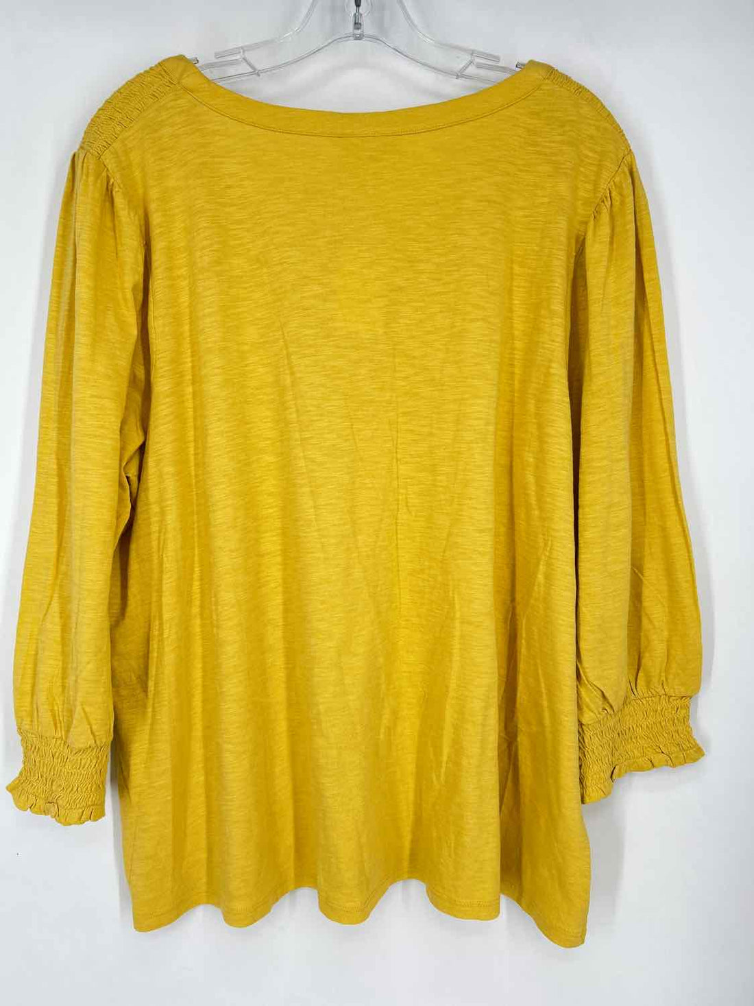 J Jill Size XL Yellow NWT Long Sleeve