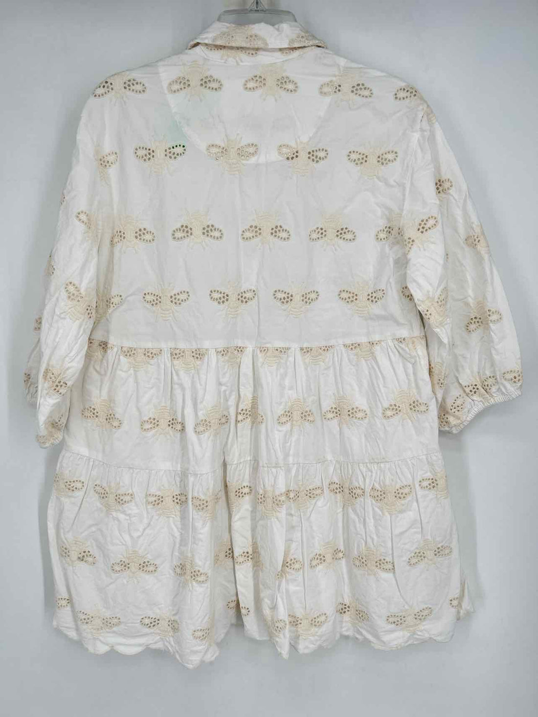 Anthropologie Size MP White Eyelet Dress
