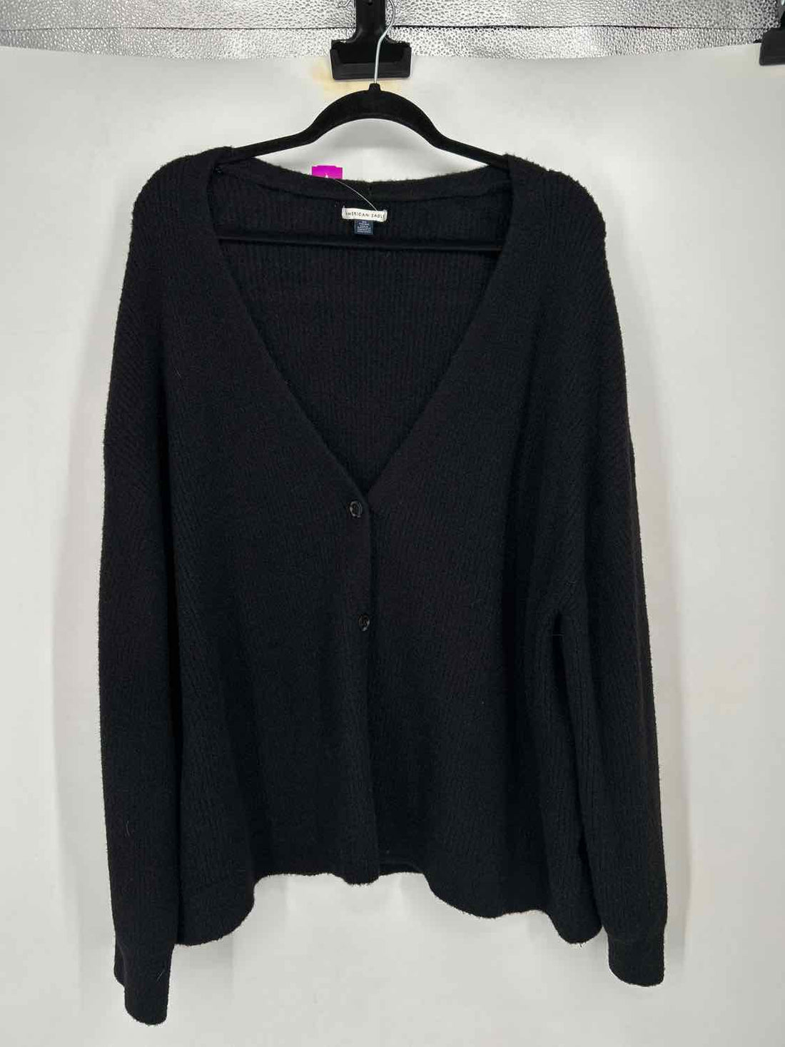 American Eagle Size XXL Black Cardigan