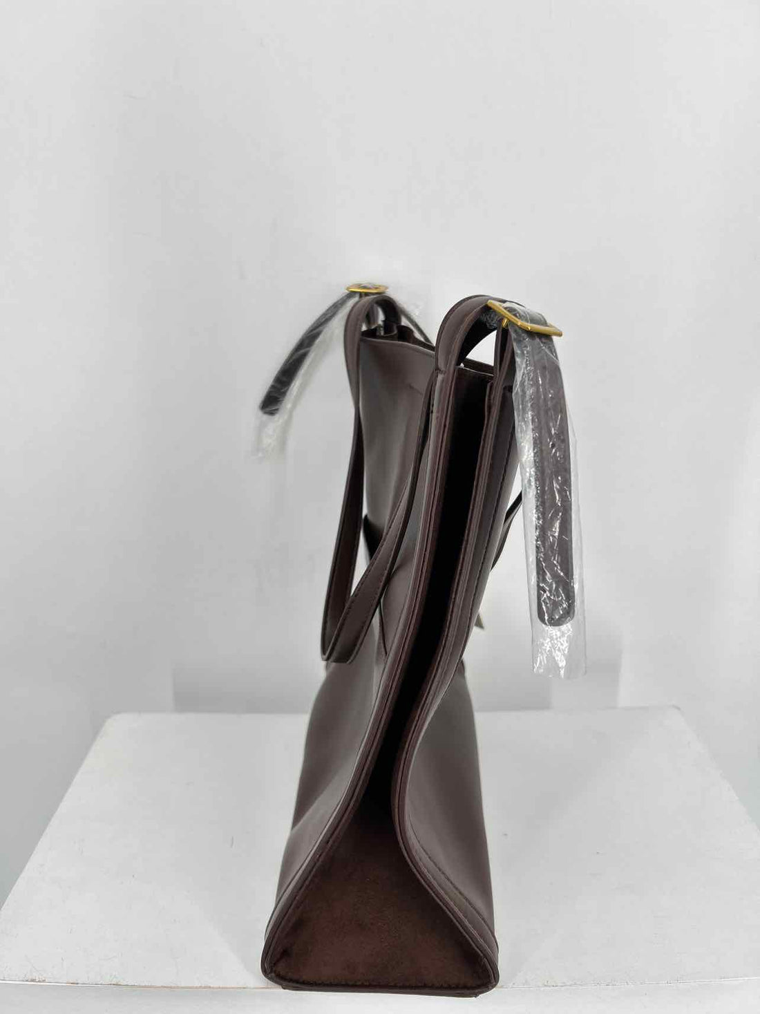 Antik Kraft Dark Brown Faux Leather NWT Tote