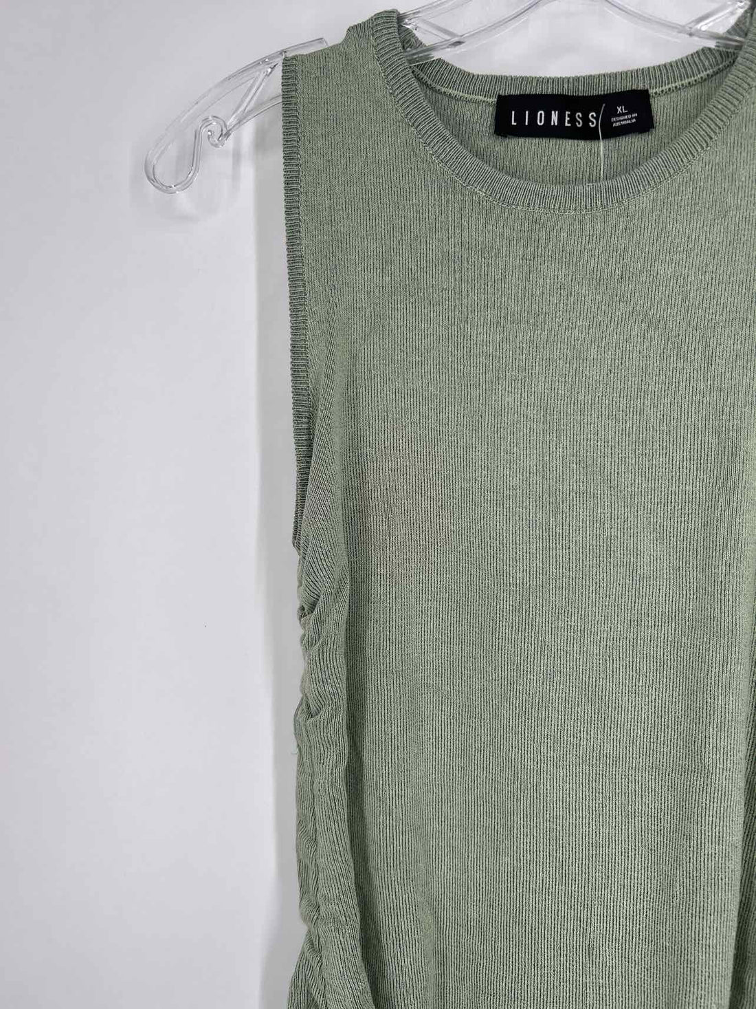 Lioness Size XL Light Green Sleeveless Dress