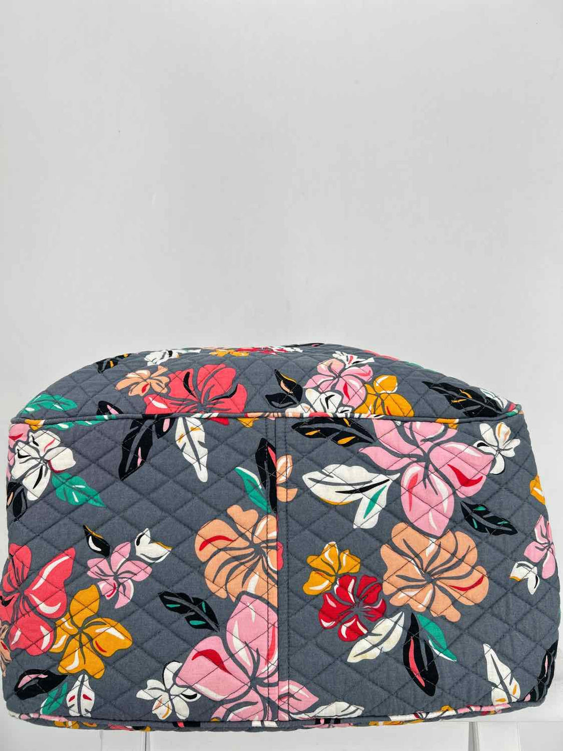 Vera Bradley Gray Floral Like New Tote