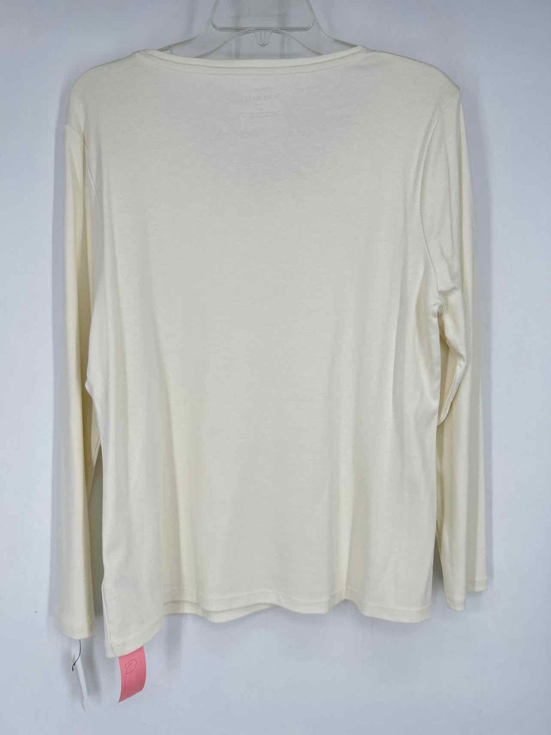 Talbots Size XLP Cream NWT Long Sleeve