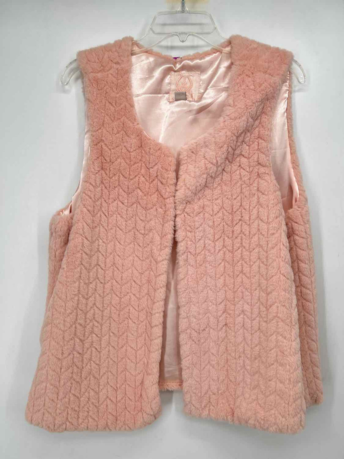 ODYN Size XL Blush Faux Fur Vest