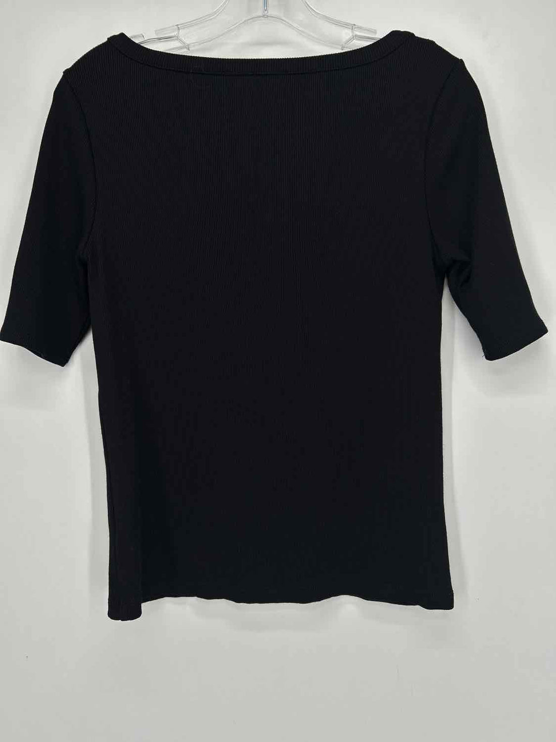 Tahari Size M Black Short Sleeve