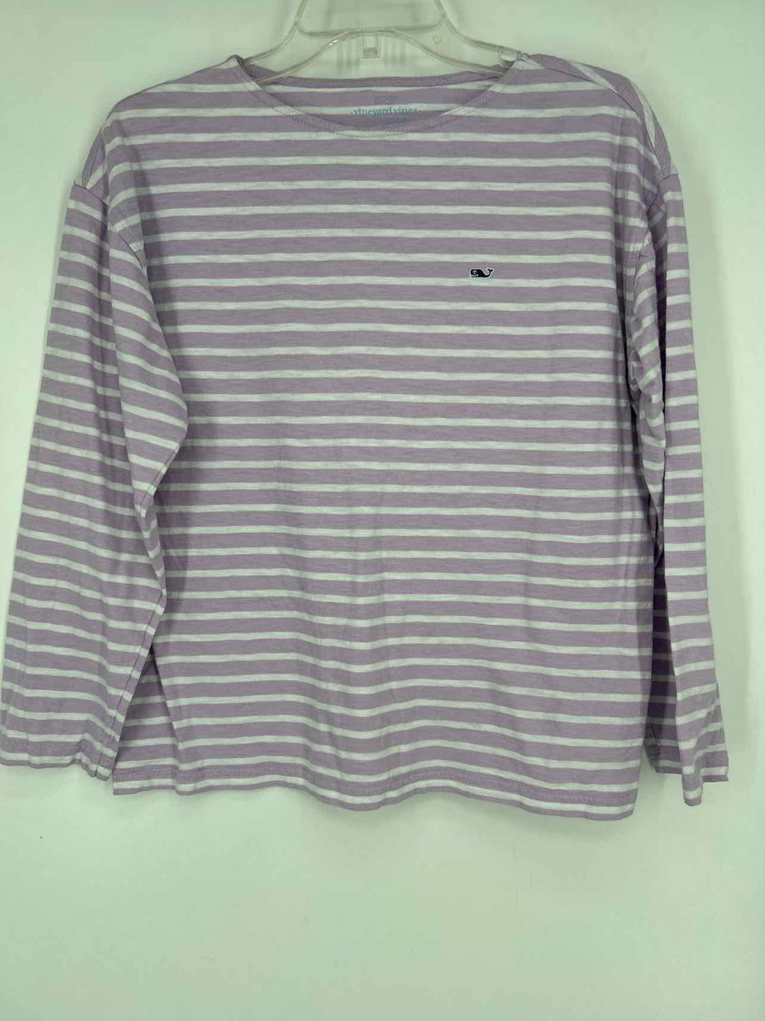 Vineyard Vines Size S Purple Striped Long Sleeve