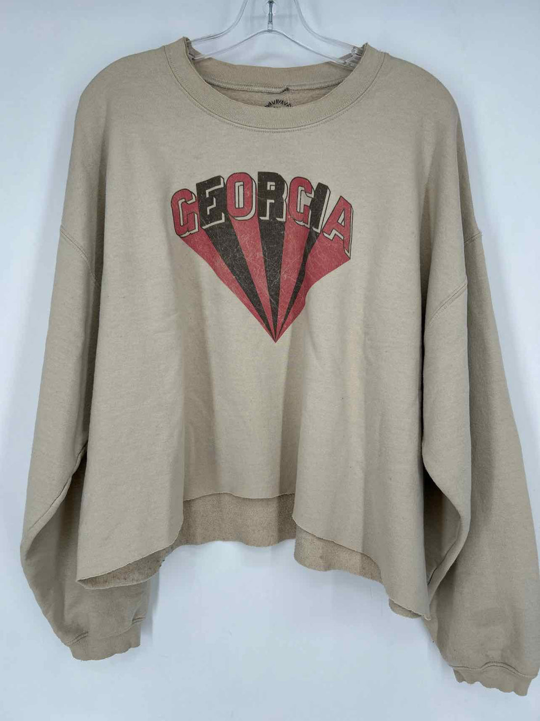 Mamie Ruth Size L Cream Active Sweatshirts