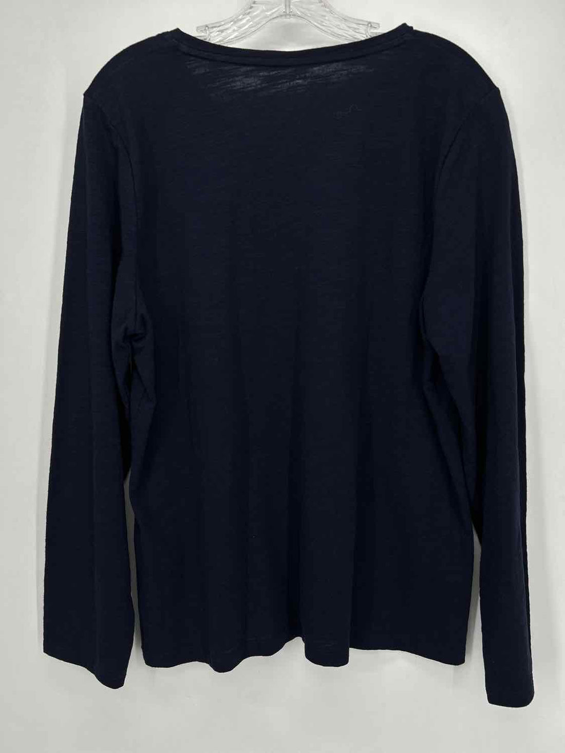 Talbots Size XL Navy Long Sleeve