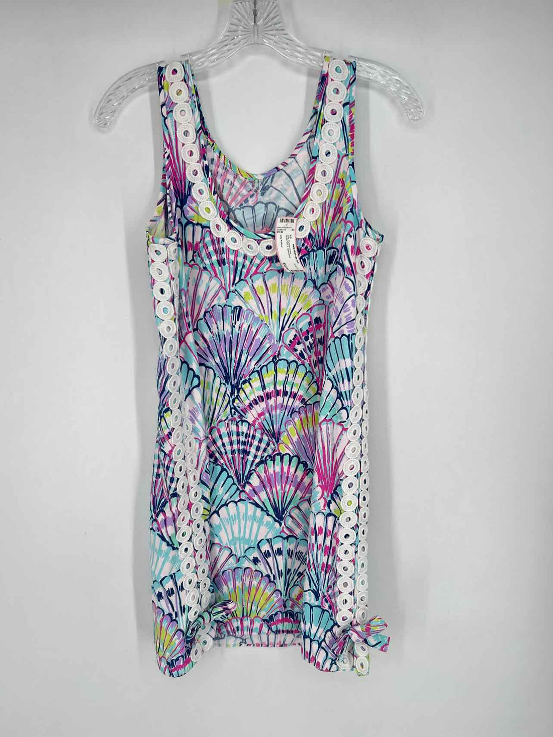 Lilly Pulitzer 0 Shell Print Sleeveless Lilly Pulitzer Dress