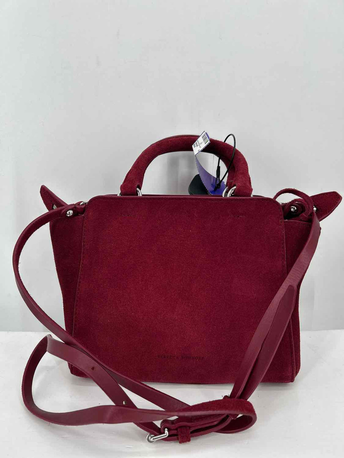 Rebecca Minkoff Maroon Suede Satchel